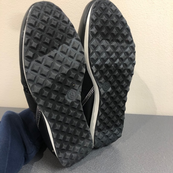 Women's Deena Lace Up Sneakers - A New Day™ Black - Picture 4 of 4